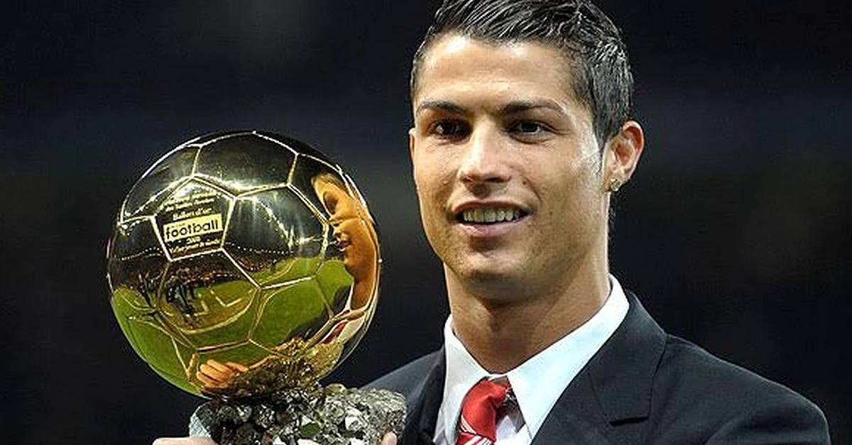 Cristiano Ronaldo Primeira Bola de Ouro